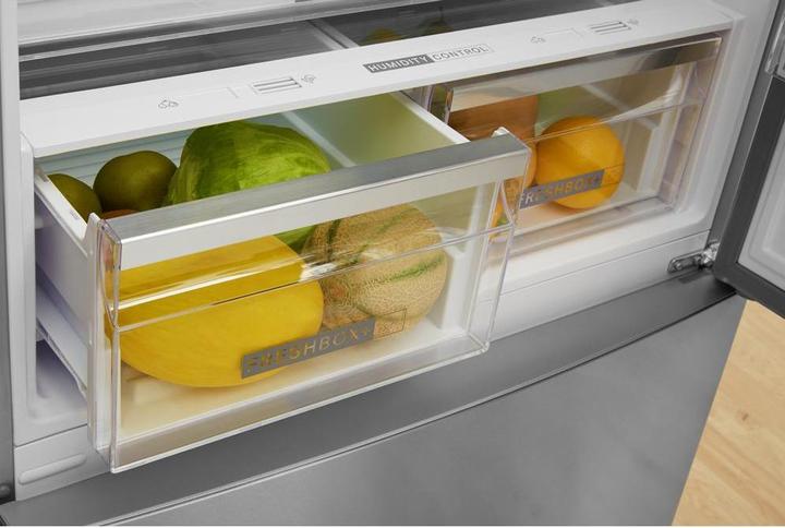 Produktbild Whirlpool W84BE 72 X 2 koel-vriescombinatie Vrijstaand 588 l E Roestvrijstaal (588 l)