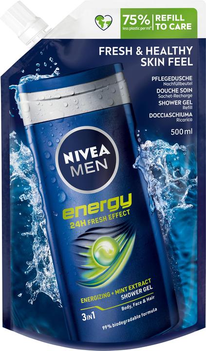 NIVEA Men Pflegedusche Energy ref 500 ml (500 ml)