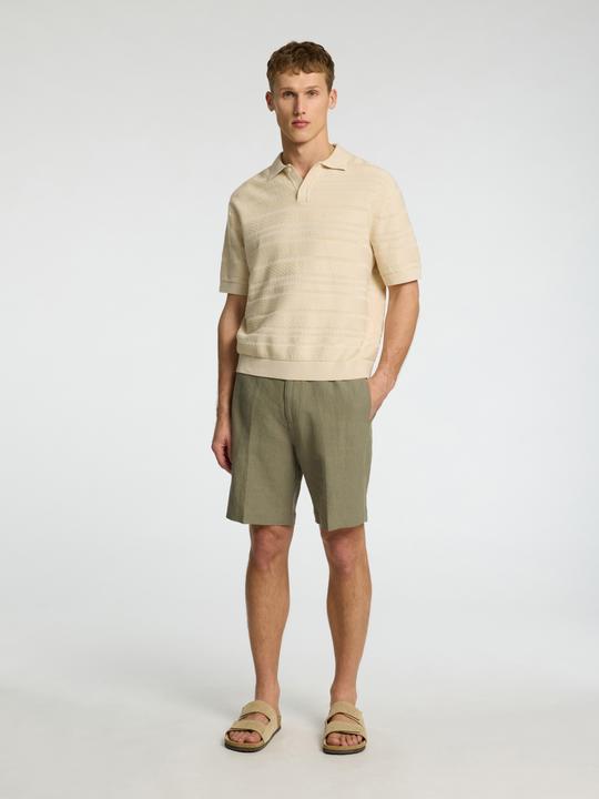 Actual product image Selected Homme Textured Polohemd aus Strick (L)