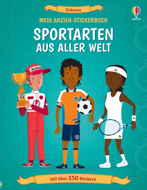 Produktbild Mein Anzieh-Stickerbuch: Sportarten aus aller Welt