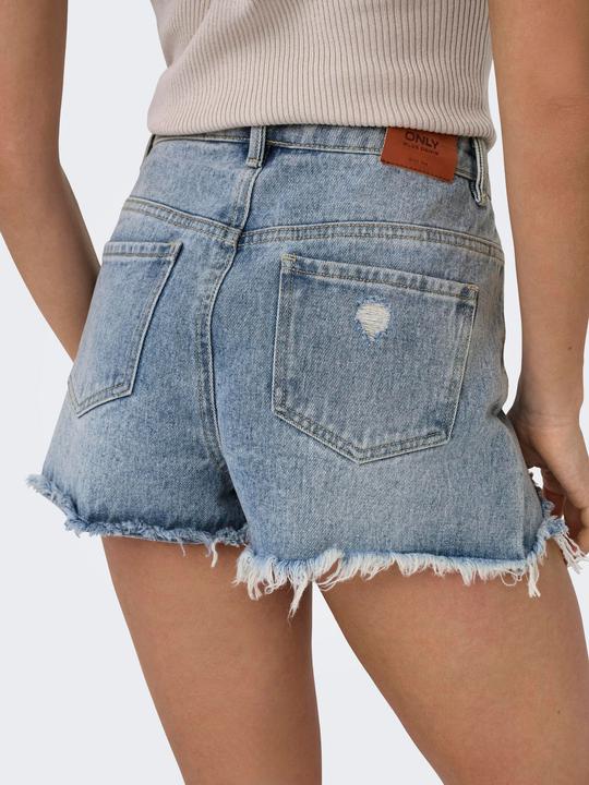 Actual product image Only ONLPACY Hohe Taille Normal geschnitten Jeans-Shorts Jeans-Shorts (L)