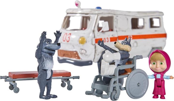 Produktbild Simba Masha Spielset "Krankenwagen"