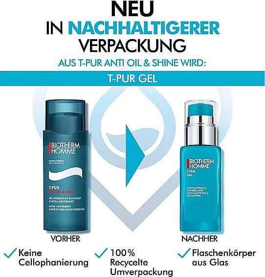 Actual product image Biotherm T-Pure (50 ml, Face gel)