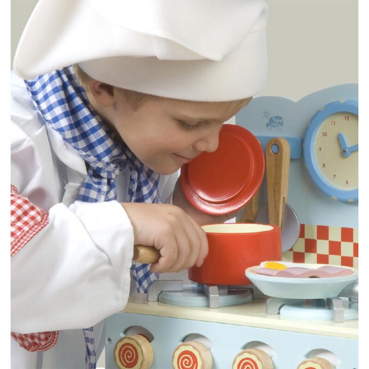 Image du produit Le Toy Van Honeybake ensemble cuisinière & four bleu