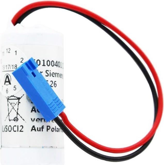 Immagine prodotto AccuCell Batterie passend für Siemens Simatic C7-623 Batterie C7-624, C7-626 C7-633, C7-634 (1 pz., 1650 mAh)
