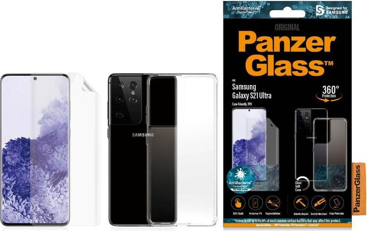 Produktbild PanzerGlass 360° Protection - Glas + Hülle (1 Stück, Samsung Galaxy S21 Ultra)