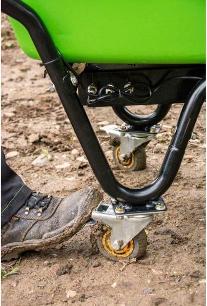Actual product image Zipper Battery wheelbarrow