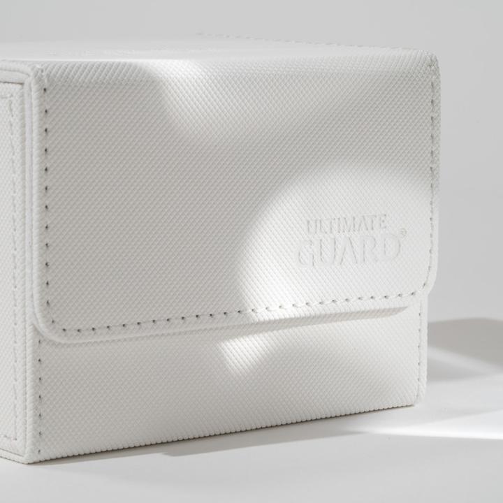 Produktbild Ultimate Guard Kartenbox XenoSkin Sidewinder Monocolor 80+ Weiss