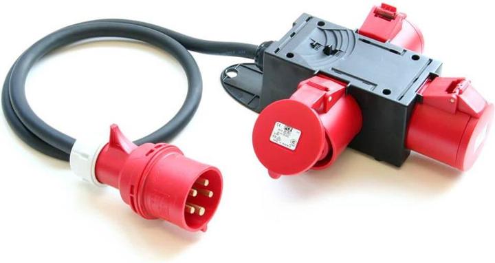 Produktbild PCE CEE Stromverteiler (3 x, CEE)