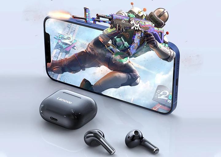 Actual product image Lenovo LP40 (No noise cancelling, 3 h, Wireless)