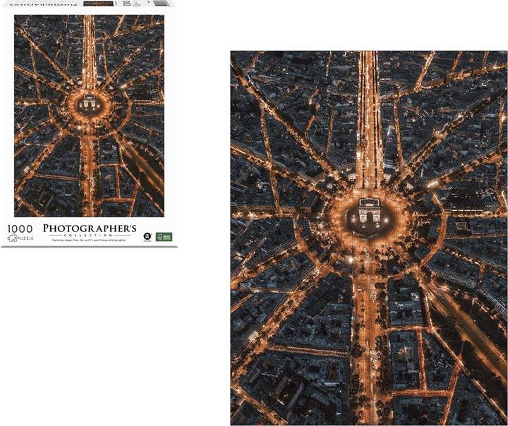 Actual product image Jensen Arc de Triomphe Paris 1000 parts (Sebastien Nagy) (1000 pieces)