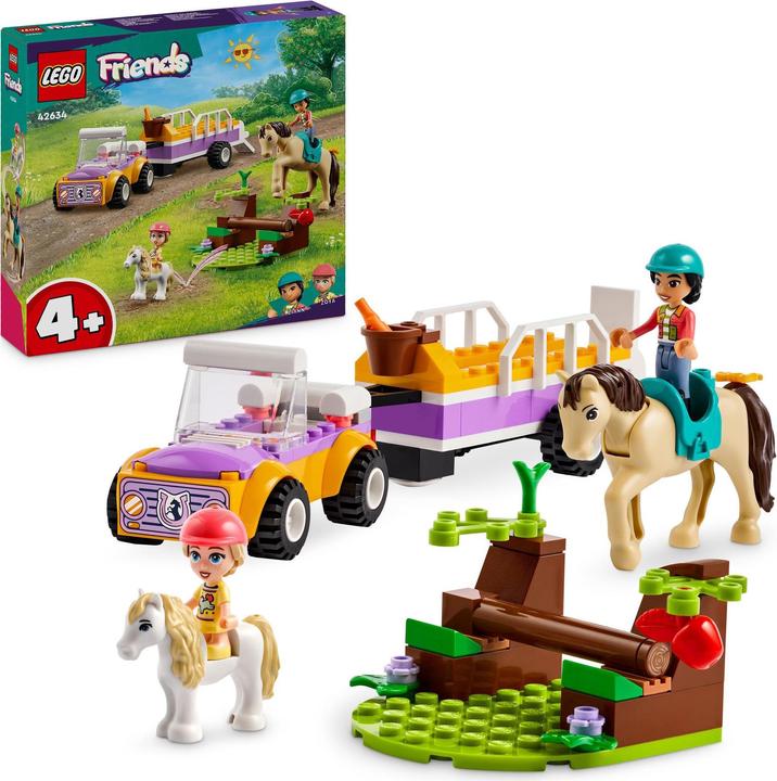 Actual product image LEGO 42634 Horse and pony trailer (42634, LEGO Friends)