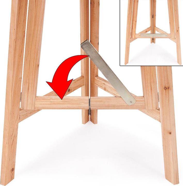 Produktbild Casaria Stehtisch (78 x 78 x 111 cm)
