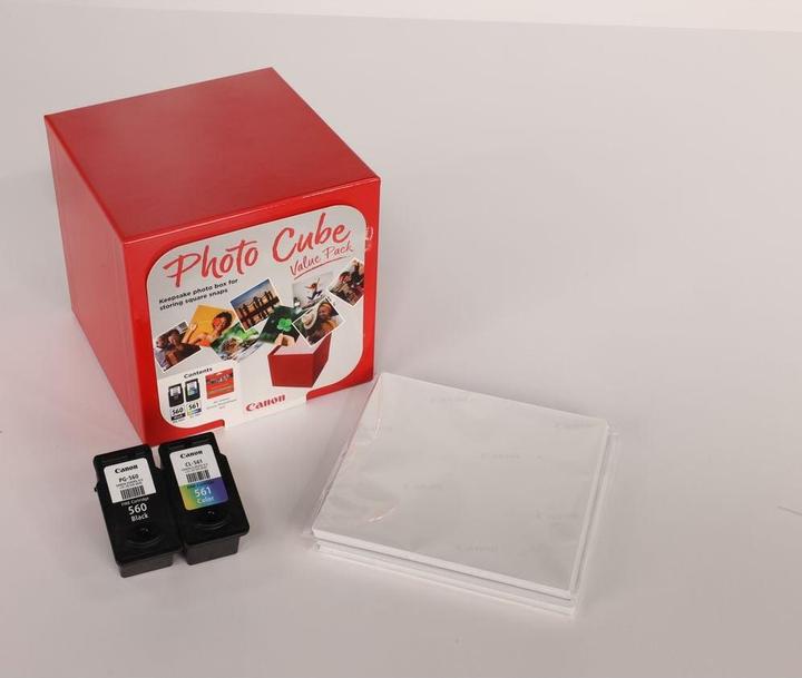 Produktbild Canon PG-560 / CL-561 Photo Cube Value Pack PP-201 13x13 cm 40 Bl (CMYK)