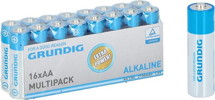 Actual product image Grundig Batt alk AA/LR6 2100mah 16pc (16 pcs., AA)
