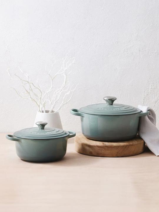 Immagine prodotto Le Creuset Bräter SIGNATURE 20cm/2,4 Sea Salt (20 cm, Pirofila + casseruola, Ghisa)