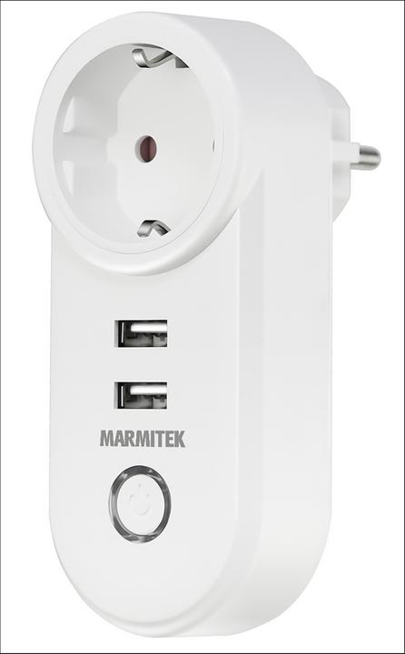 Produktbild Marmitek POWER SI Smart Wi-Fi power plug 15A 2xUSB