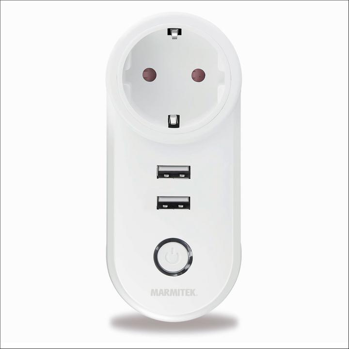 Produktbild Marmitek POWER SI Smart Wi-Fi power plug 15A 2xUSB
