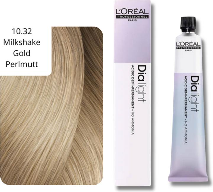 Actual product image L'Oréal Professionnel Slide Light (10.32 Milkshake Gold Mother of Pearl)
