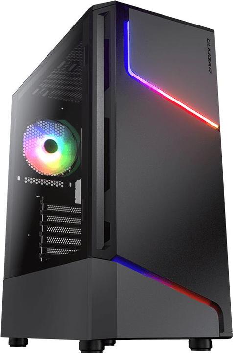 Image du produit Cougar Tour Midi Gaming MX360 RGB Noir (ATX, Mini-ATX, mATX)