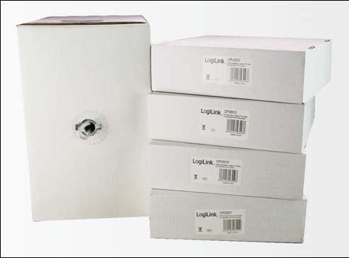 Produktbild LogiLink Netzwerkkabel (U/UTP, CAT5e, 100 m)