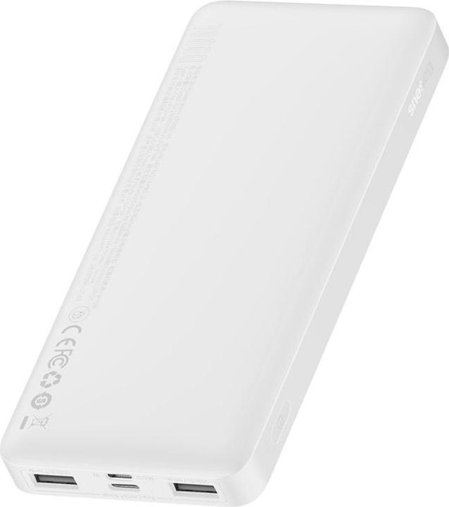 Actual product image Baseus Powerbank Bipow 10000mAh, 15W (white) (10000 mAh, 15 W, 74000 Wh)