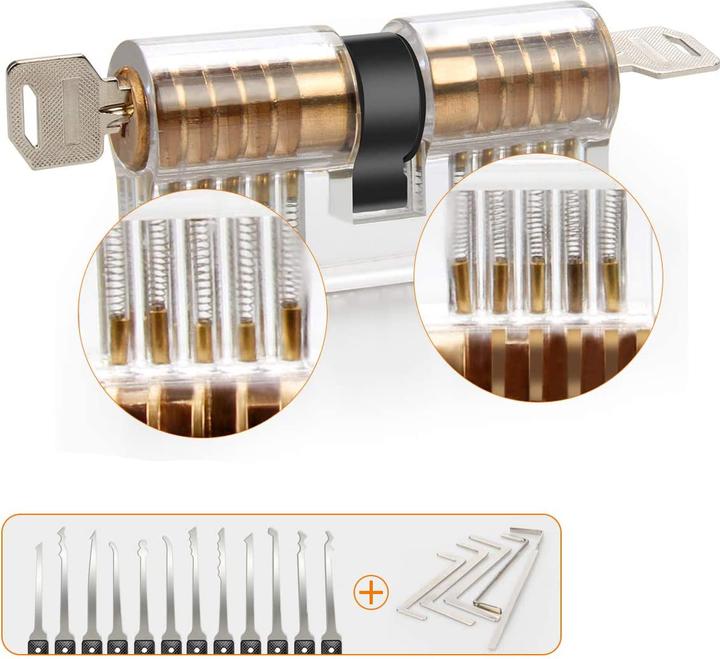 Actual product image Werkstein Dietrich Lockpicking Set (Profile cylinder)