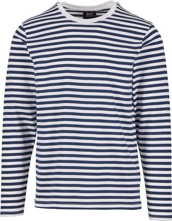 Brandit Jerseyshirt Stripe longsleeve - 194235 (L)