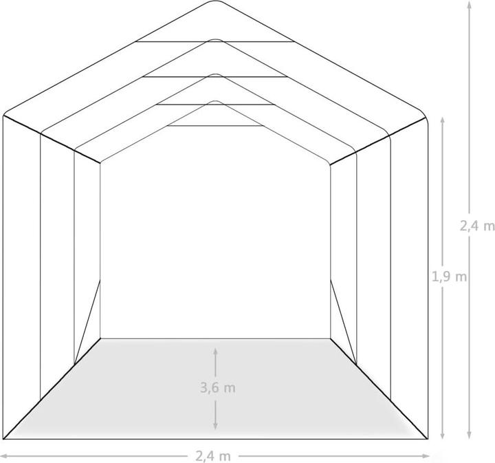 Produktbild VidaXL Brigitt (360 cm, 240 cm)