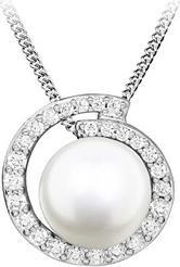 Silver Cat Unique Silver Real Pearl Necklace SC483 (Chain. Pendant)