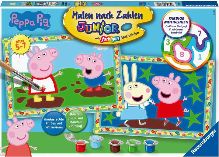 Image du produit Ravensburger Peinture par numéros 28764 - Peppa Pig - Enfants 5-7 ans