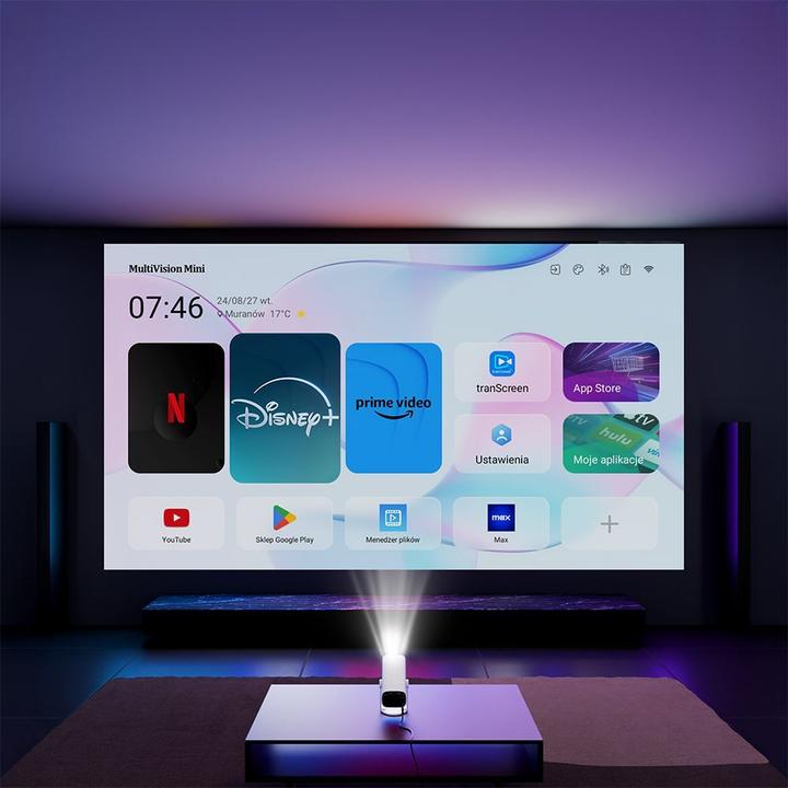 Produktbild Manta PMA202A24 MultiVision Mini Smart Projector (8K, 250 lm)