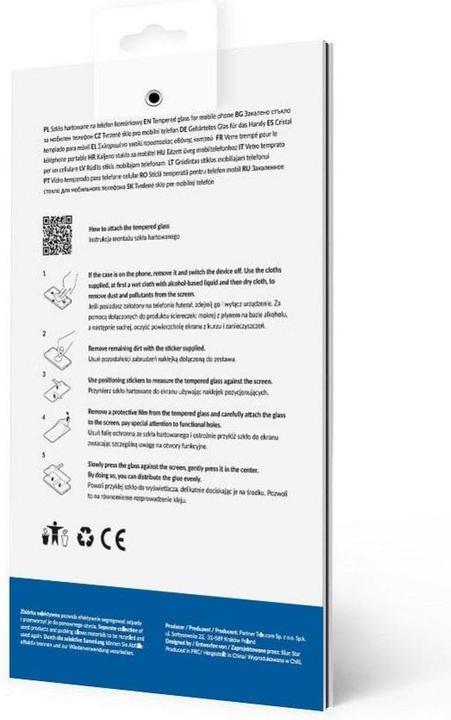 Image du produit BlueStar Protective glass Blue Star Tempered Glass Blue Star - Honor 200 Pro - black Tempered Glass Blue Star (1 pièce(s), Honor 200 Pro)
