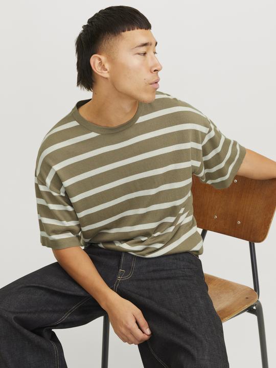Actual product image Jack & Jones Jjeemil Knit Tee Ss Ln (XS)