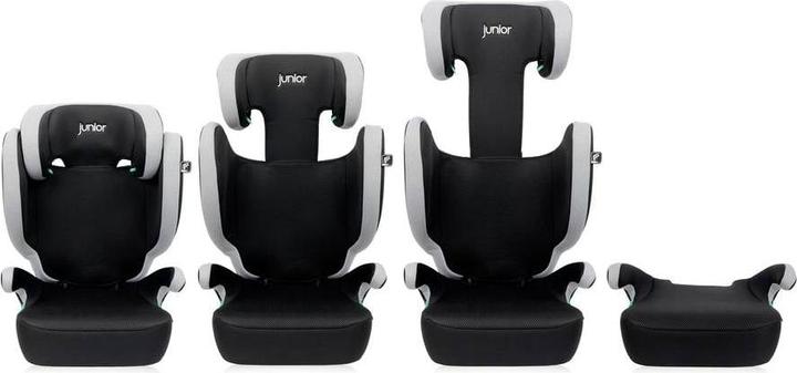 Actual product image Petex Basic Plus 1601 grey HDPE according to ECE R129 Child seat grey (Child seat, ECE R129/i-Size Standard)