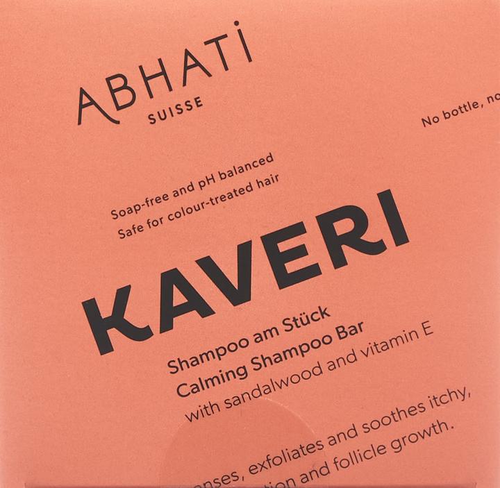 Actual product image Abhati Kaveri Calming Shampoo Bar (Solid shampoo)