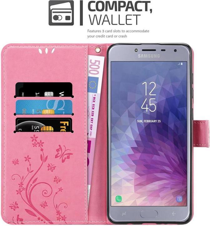 Image du produit Cadorabo Couverture du livre de fleurs (Samsung Galaxy J4 (2018))