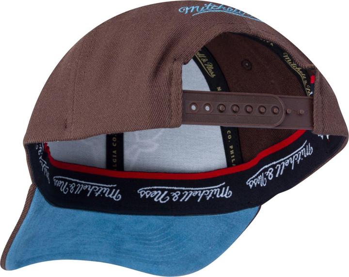 Actual product image Mitchell & Ness Snapback Stretch Cap - Chicago Bulls Braun (One size)
