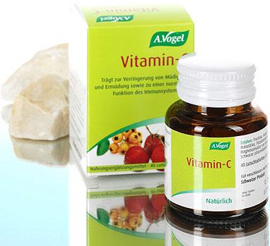 Produktbild A. Vogel Vitamin C (40 Stück, Tabletten, 110 g)