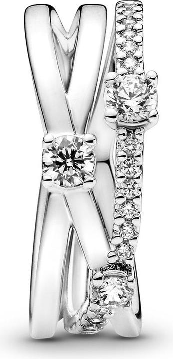 Immagine prodotto Pandora Anello scintillante a tre bande (14, 54, 925 Argento)