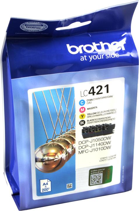 Brother LC-421 Value Pack (Color)