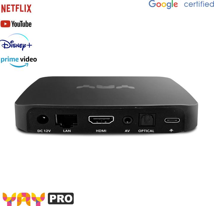 Actual product image Vu+ Yay Go Pro (8 GB, Android 10)