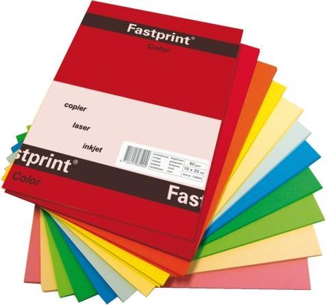 Quantore 10 Farben A4 Papier 120 Gramm 100 Blatt 129430 (120 g/m², 100 x, A4)