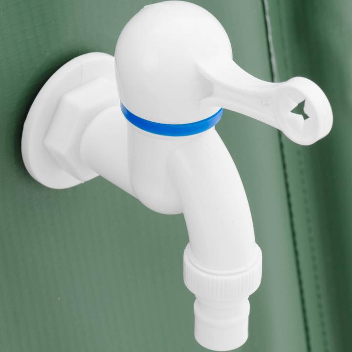 Produktbild Hillvert Regenwassertank 1000 l Regenwassertonne Wassertank Garten Regenwasser PVC (1000 l)
