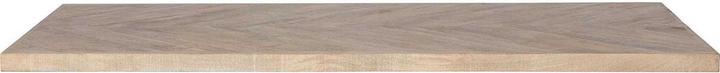Actual product image Woood Table top Tablo Mango herringbone pattern (180 x 90 cm)