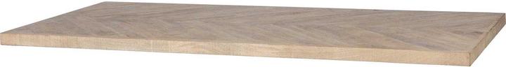 Actual product image Woood Table top Tablo Mango herringbone pattern (180 x 90 cm)