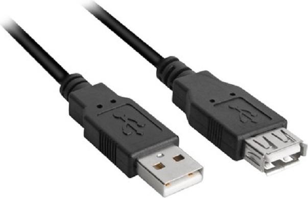 Produktbild Sharkoon USB 2.0 Verlängerungskabel (1 m, USB 2.0)