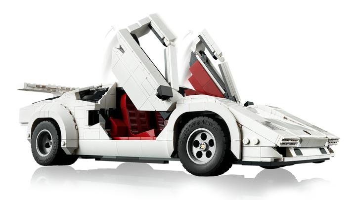 Produktbild LEGO Lamborghini Countach 5000 Quattrovalvole (10337, LEGO Icons, LEGO Seltene Sets)