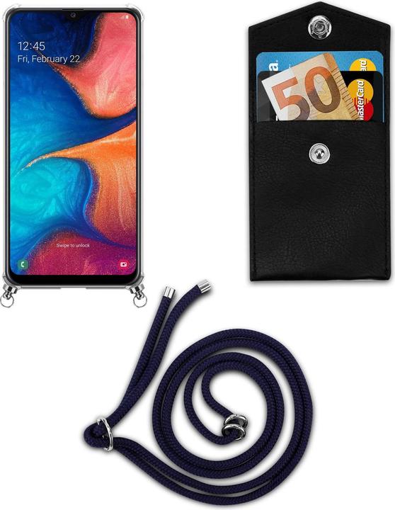 Produktbild Cadorabo TPU Handy Kette SILBER Cover