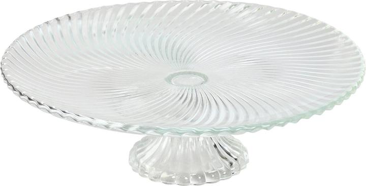 Esprit Flacher Teller Home Durchsichtig Kristall 31 x 31 x 9,5 cm